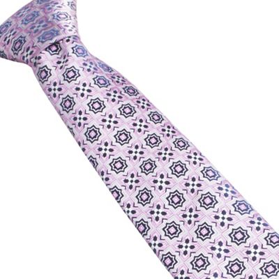 Pink tiles tie